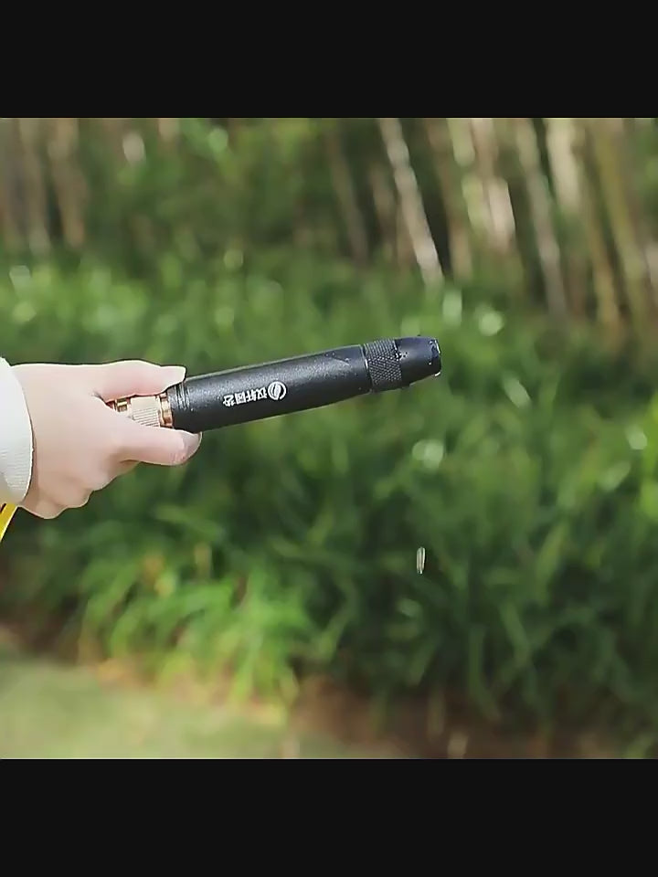 Multifunctional Metal Hose Nozzle | Perfect for Watering Flowers, Washing Glass, & Car Cleaning!